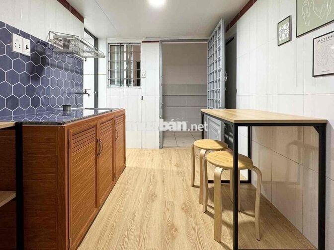 🔥PHÒNG GÁC CAO 2M SẴN MÁY LẠNH_THANG MÁY_KẾ CV GIA ĐỊNH_KHU SÂN BAY