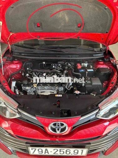 Toyota Vios 2018 G 100.000 km Đỏ