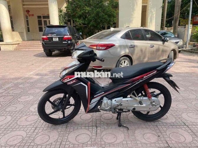 HONDA WAVE ALPHA 110CC ĐEN ĐỎ