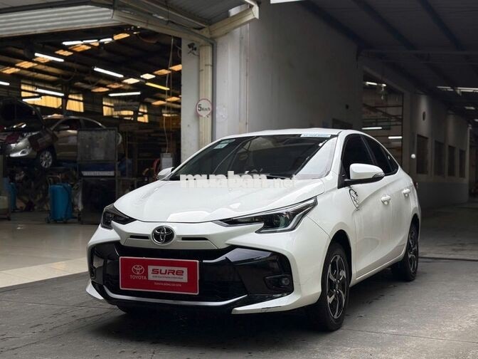 Toyota Vios 2025 E CVT Trắng 38569 km