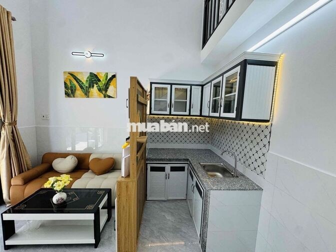 Nhà Mới Xây 4,3 x 10m Ngay Ngã Ba Tân Kim 2PN 2WC . Sổ Hồng Riêng