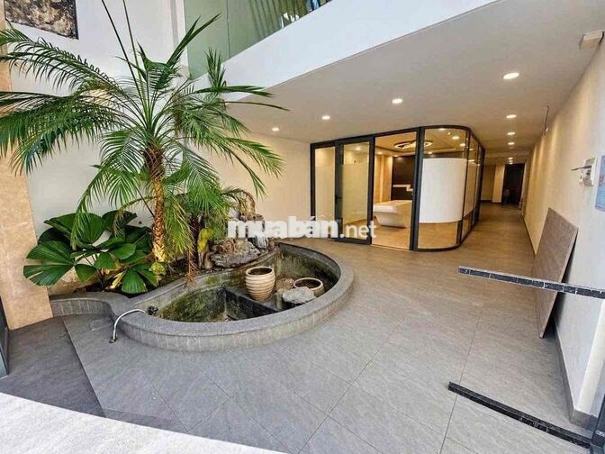 CHO THUÊ NHÀ TRẦN QUANG DIỆU Q3, 5X20M, TRỆT 4 LẦU  GIÁ 65TR