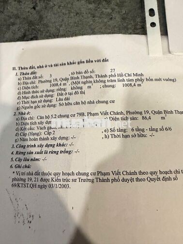 Bán gấp căn góc 86m2 - 3PN Phạm Viết Chánh sát Q1. Chốt nhanh giá tốt!