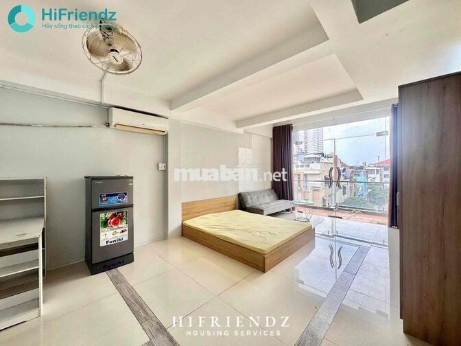 Căn hộ mini Ban công 40m2 gần cầu Nguyễn Tri Phương Chánh Hưng