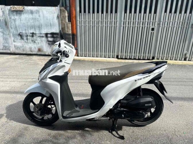 HONDA VISION MÀU TRẮNG BIỂN SỐ THÀNH PHỐ