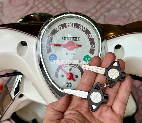 😍 Yamaha Mio Classico Thái Lan nâu trắng