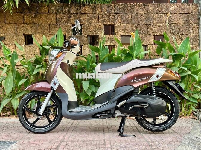 😍 Yamaha Mio Classico Thái Lan nâu trắng