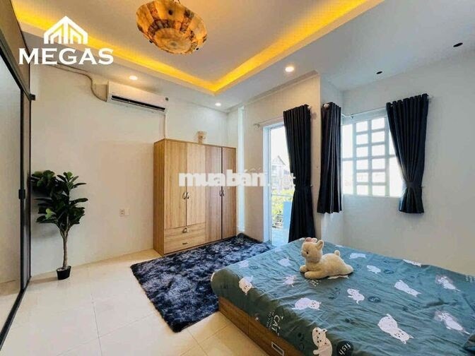 CĂN HỘ 1 PHÒNG NGỦ FULL NỘI THẤT BAN CÔNG LỚN NGAY HẬU GIANG_CHỢ LỚN
