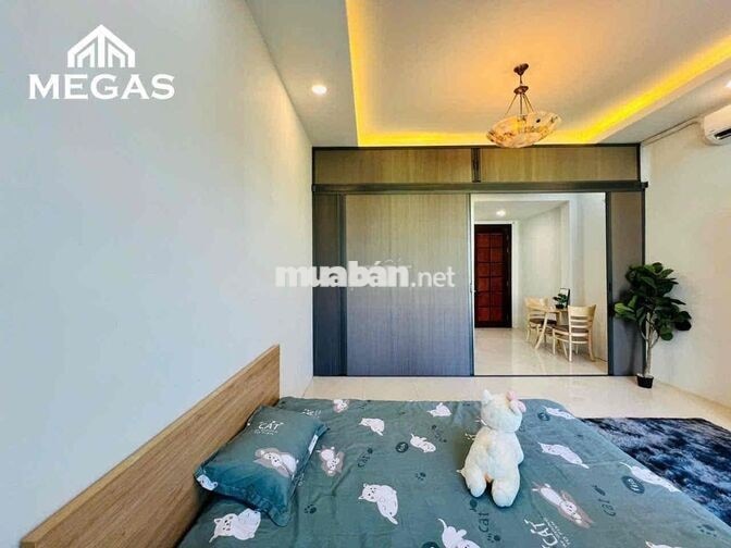 CĂN HỘ 1 PHÒNG NGỦ FULL NỘI THẤT BAN CÔNG LỚN NGAY HẬU GIANG_CHỢ LỚN