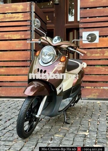 😍 Yamaha Mio Classico Thái Lan nâu trắng