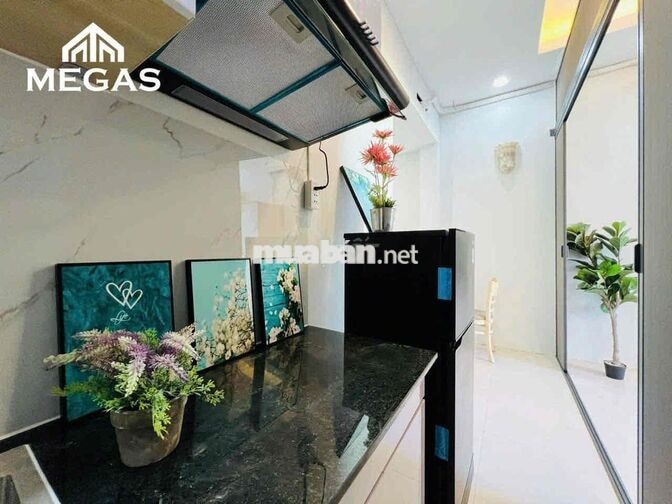 CĂN HỘ 1 PHÒNG NGỦ FULL NỘI THẤT BAN CÔNG LỚN NGAY HẬU GIANG_CHỢ LỚN