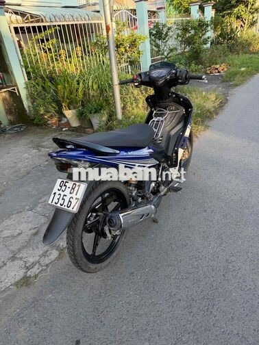 Yamaha Exciter xuống áo xe máy côn tay xanh trắng