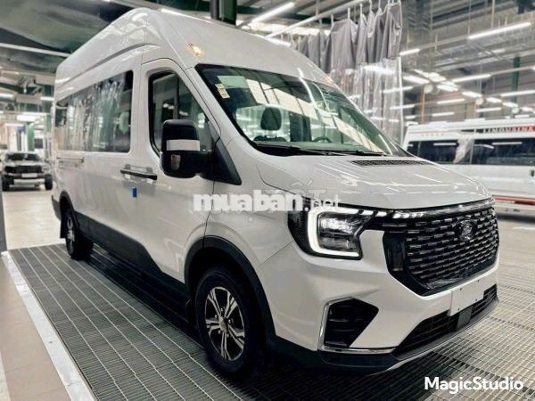 Ford Transit 2026 Premium 16 chỗ Trắng