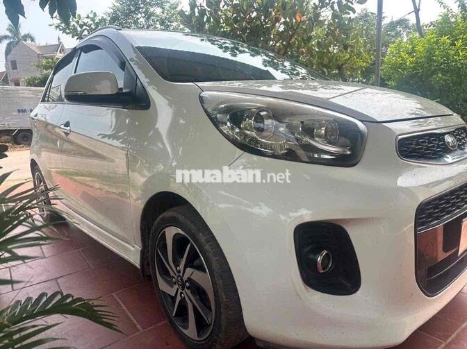 Kia Morning 2018 Bản S trắng