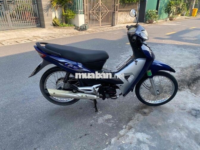 Xe máy Detech Wave 50cc 9000km màu Xanh
