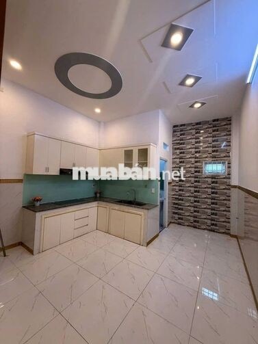Cho thuê nhà 3 lầu mới đẹp hẻm đường ht13 phường hiệp thành quận 12