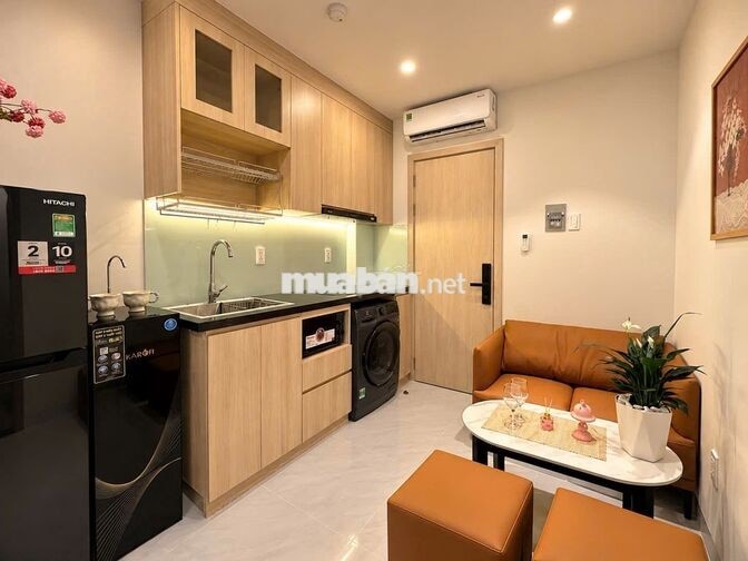1PN TÁCH BẾP_XVNT_FULL NỘI THẤT_CÓ THANG MÁY VÀ MÁY GIẶT RIÊNG_HẦM XE