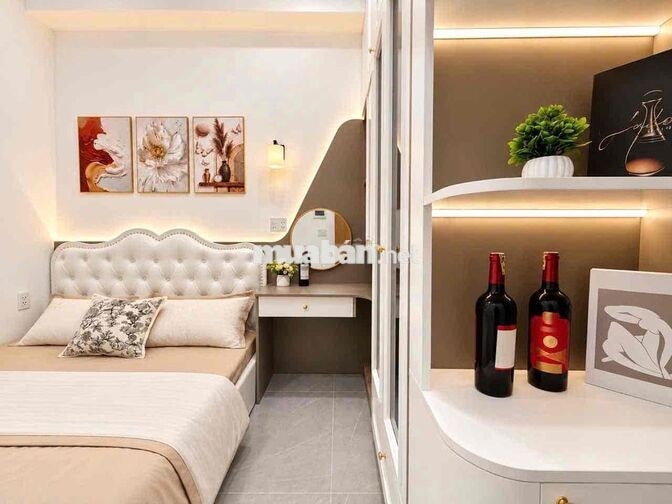 💥CĂN HỘ 1PN💥 NGUYỄN XÍ💥 BALCON THANG MÁY💥 FULL NỘI THẤT toà mới 💥🏬