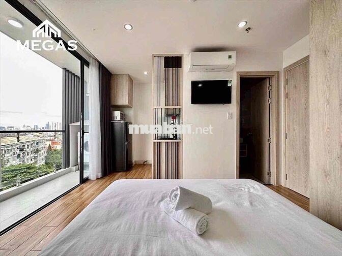 Cho thuê căn hộ ban công với chiếc view siêu đẹp gần Lotte Mart
