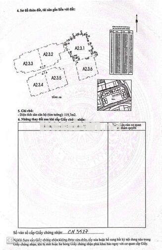 cần bán lỗ căn hộ Hoàng Anh An Tiến 3PN giá 4.1 tỷ
