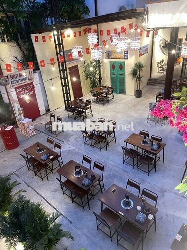 QUÁN NƯỚNG SÂN VƯỜN CỰC CHILL – DT 380M² –  VÀO KINH DOANH NGAY