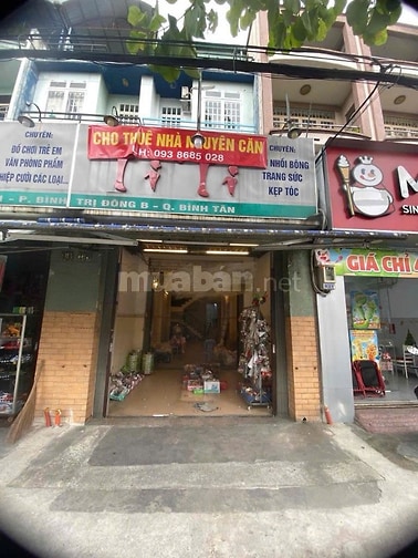 CHO THUÊ NHÀ MT ĐƯỜNG SỐ 1, P.AN LẠC, Q.BÌNH TÂN, 20TR