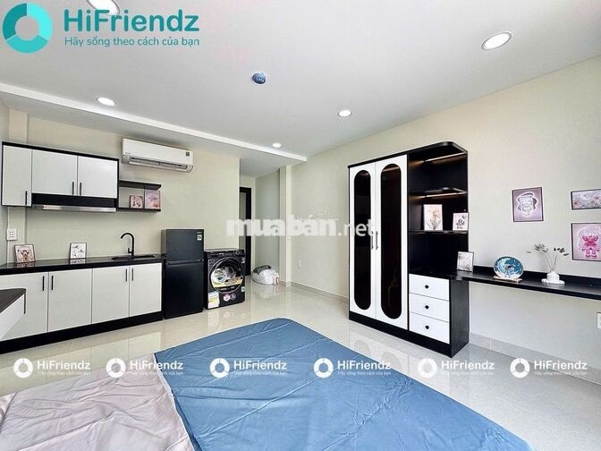 CHO THUÊ CĂN HỘ FULL NỘI THẤT - NGAY NGÃ TƯ HÀNG XANH - 40M2 - CHỈ 8,x