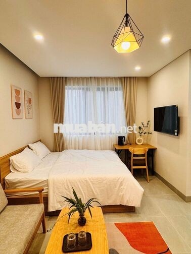 TRỐNG SẴN Studio Full Nội Thất - An Thượng 36 - Giặt Sấy, Ban Công