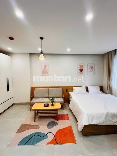 TRỐNG SẴN Studio Full Nội Thất - An Thượng 36 - Giặt Sấy, Ban Công