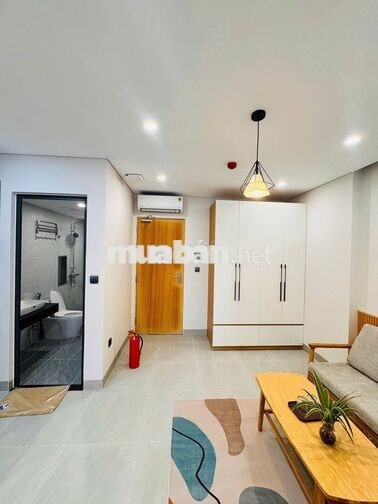 TRỐNG SẴN Studio Full Nội Thất - An Thượng 36 - Giặt Sấy, Ban Công