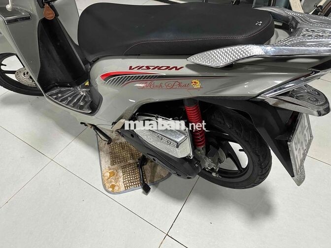 Honda Vision 2023 màu xám