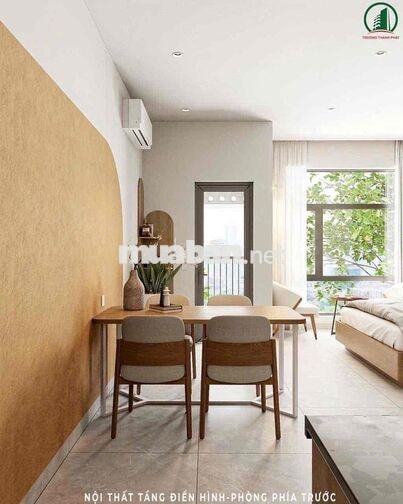 Cho thuê căn hộ studio mới sát biển Sơn Thủy – full nội thất cao cấp