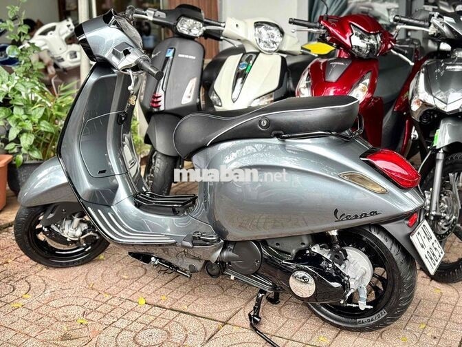 Vespa Sprint màu Xám LamBo - Phố keng