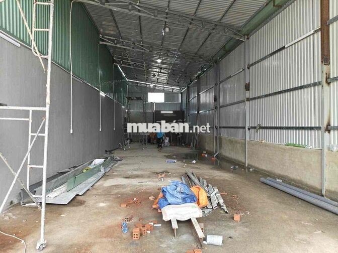 Cho thuê nhà xưởng 600m2 mới xây ở thạnh xuân 52,q12 —-30tr/tháng