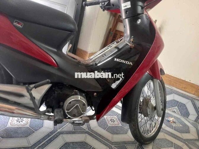 Honda Wave S100 màu Đỏ đen