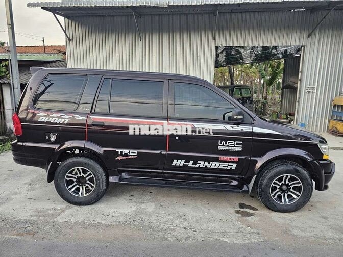 ISUZU HI-LANDER 2007 SỐ SÀN MÁY DẦU ĐEN