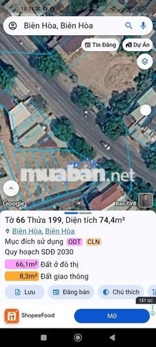 CẦN BÁN LÔ ĐẤT MẶT ĐƯỜNG KINH DOANH, HẠ GIÁ SÂU