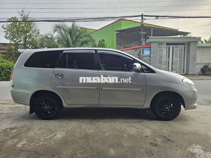TOYOTA INNOVA 2007 G SỐ SÀN BẠC