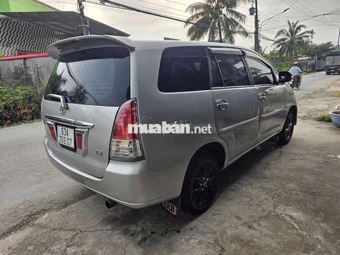 TOYOTA INNOVA 2007 G SỐ SÀN BẠC