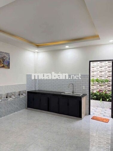 nhà mới đẹp có nội thất 4x22m 3pn 4wc sân ô tô ht13 đường thông 7m 