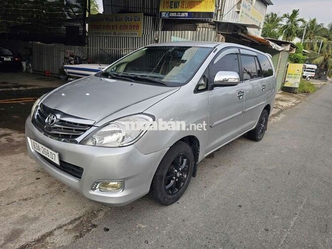 TOYOTA INNOVA 2007 G SỐ SÀN BẠC