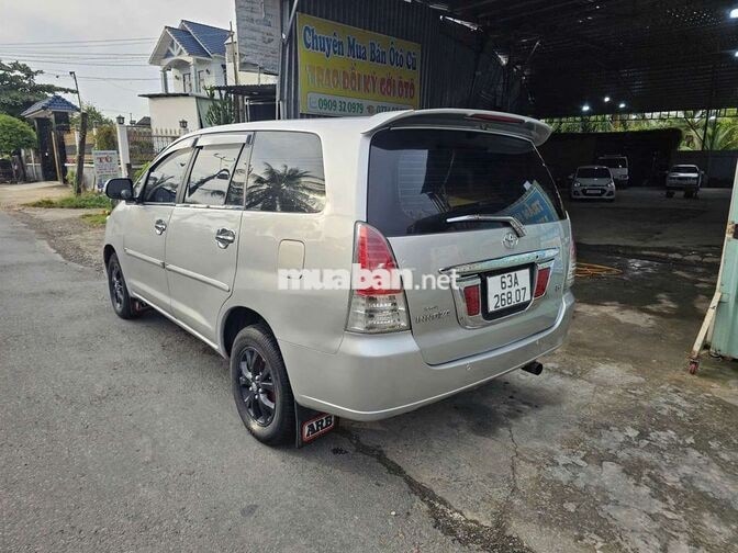 TOYOTA INNOVA 2007 G SỐ SÀN BẠC