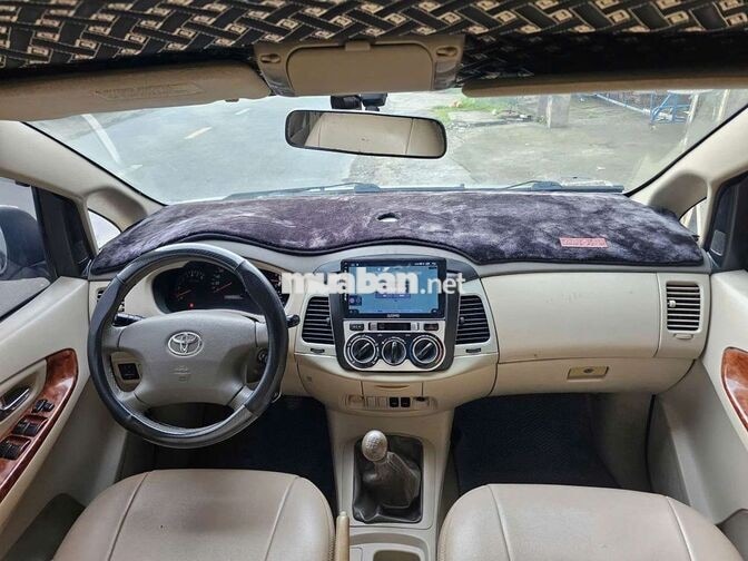 TOYOTA INNOVA 2007 G SỐ SÀN BẠC