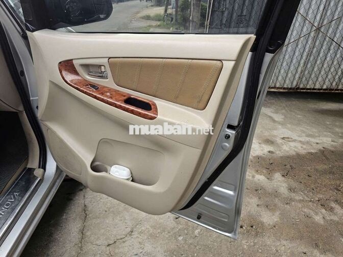 TOYOTA INNOVA 2007 G SỐ SÀN BẠC
