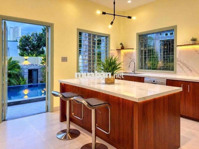 CHO THUÊ VILLA CÓ HỒ BƠI SÂN VƯỜN PHÍA BẮC NT GIÁ 43 TRIỆU/THÁNG