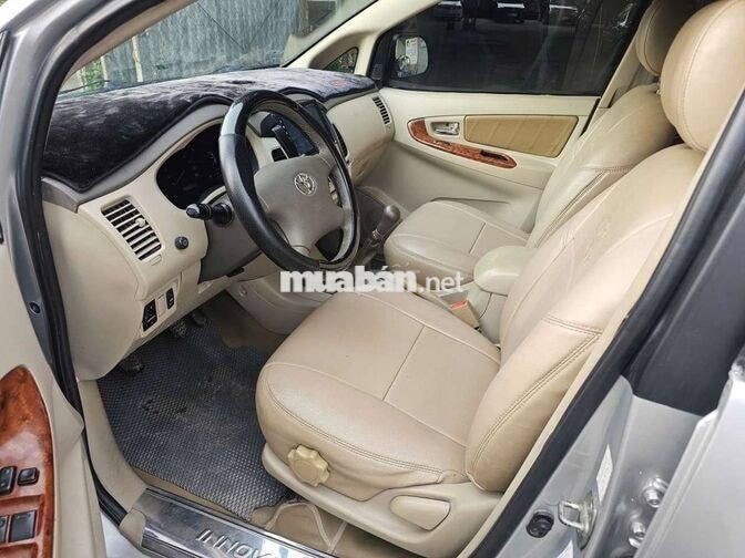 TOYOTA INNOVA 2007 G SỐ SÀN BẠC