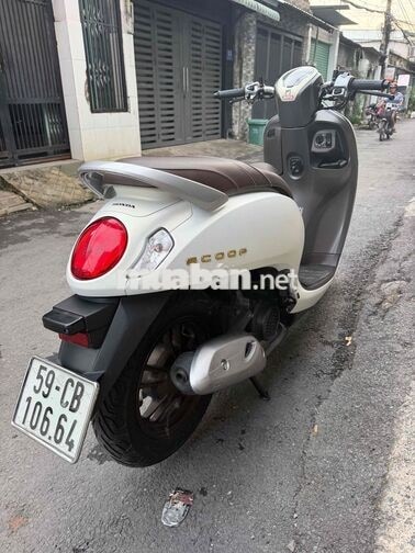 Honda Scoopy 2024 màu trắng