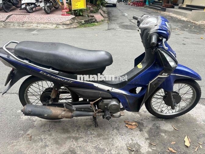 SYM Elegant 2013 100cc màu Xanh.bstp cavet dđ