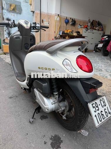 Honda Scoopy 2024 màu trắng