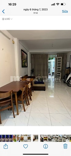 Cho thuê nhà nguyên căn hẻm số 9 Trần Trọng Cung,Q.7 .3 Tầng ,giá 15tr